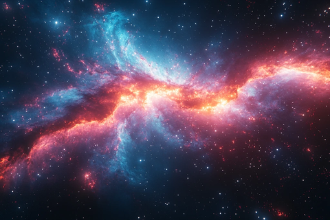 星际坠落蓝粉线