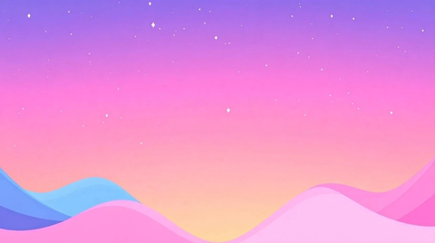 蓝粉紫渐变背景